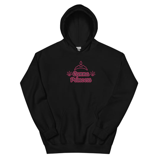 Canna Princess Embroidered Hoodie